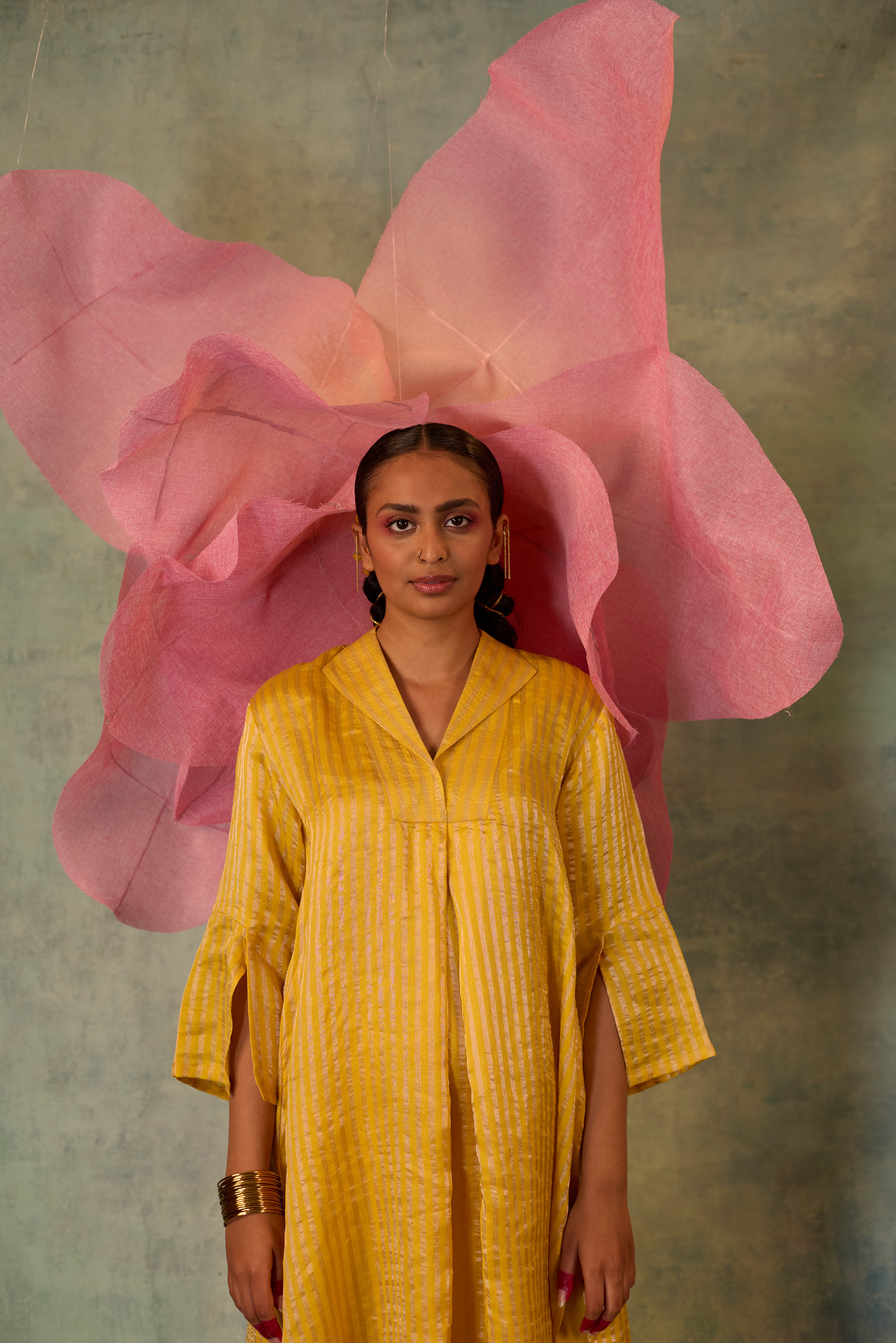 Cotton Zari Co-ord Set - Imperial Green