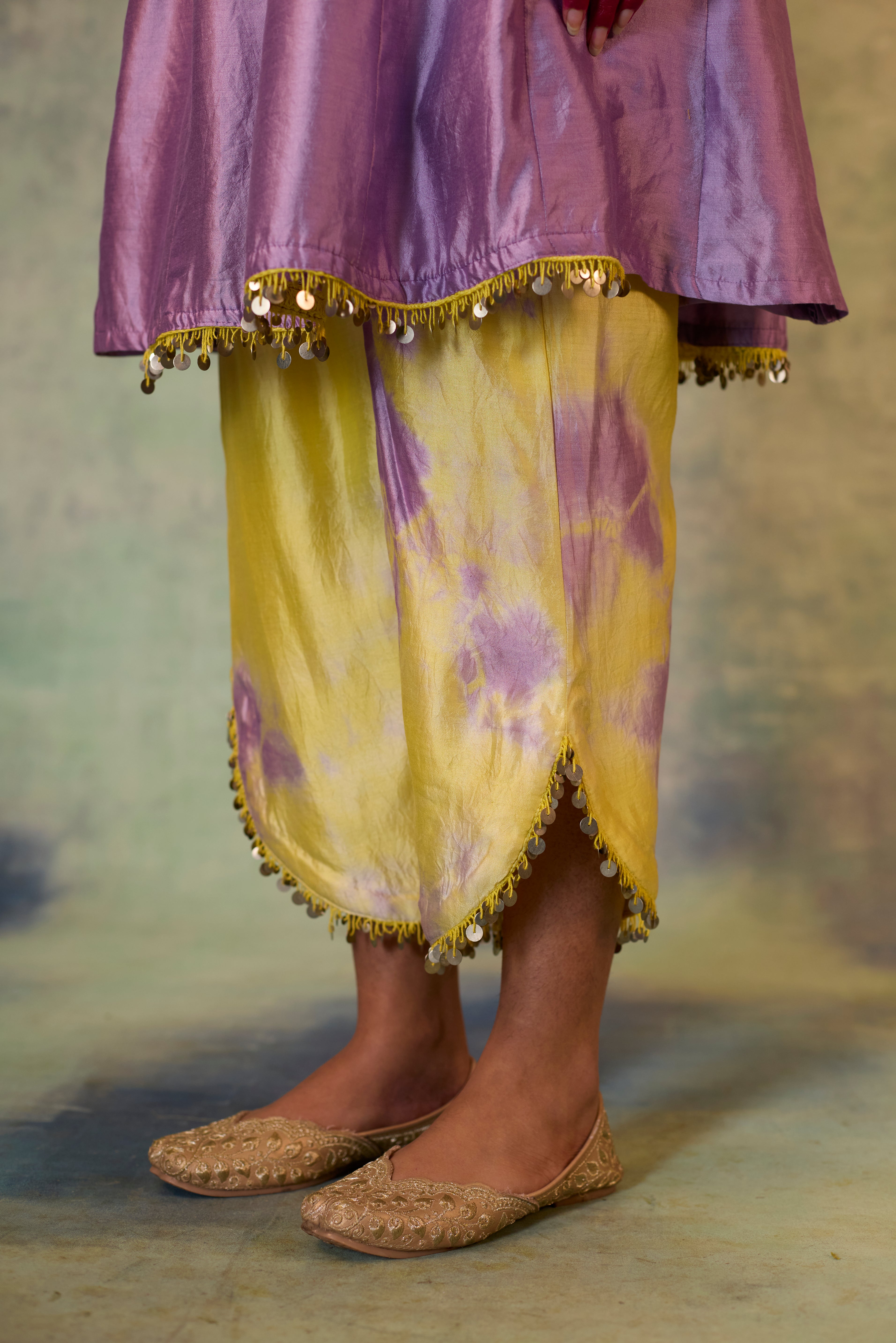 Kalidaar Batik Tunic Set