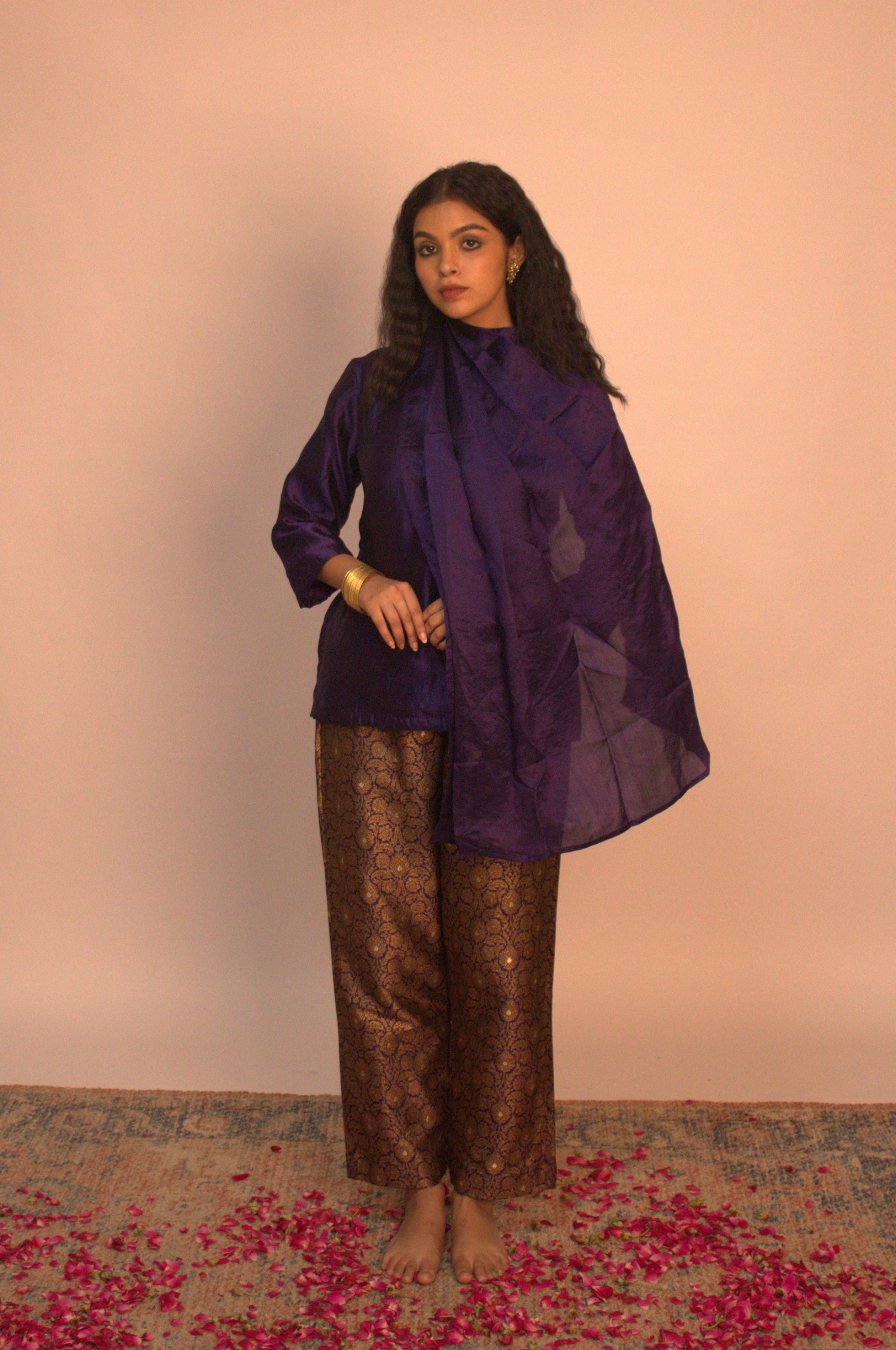 Banarasi Scarf Co-ord Set