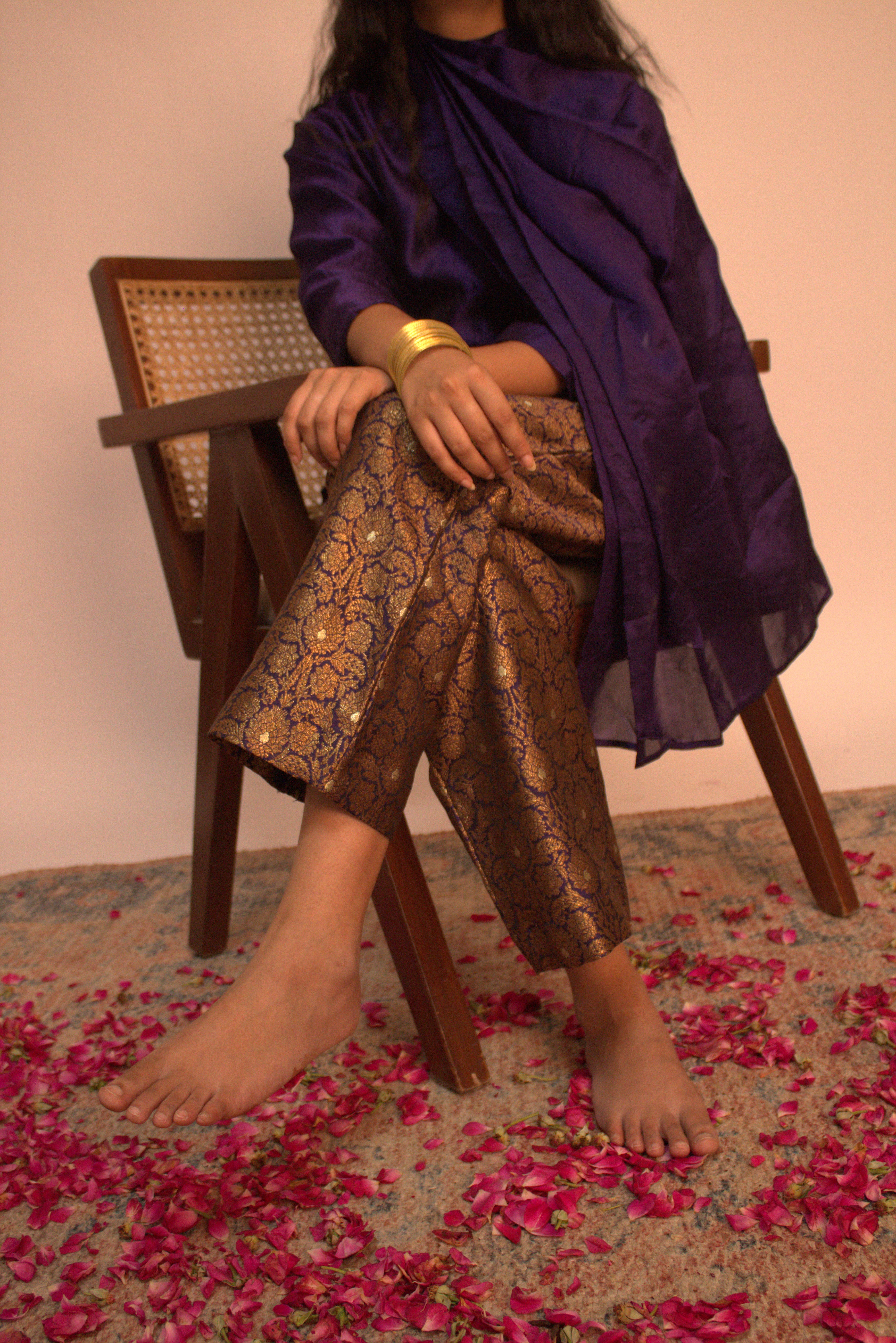 Banarasi Scarf Co-ord Set