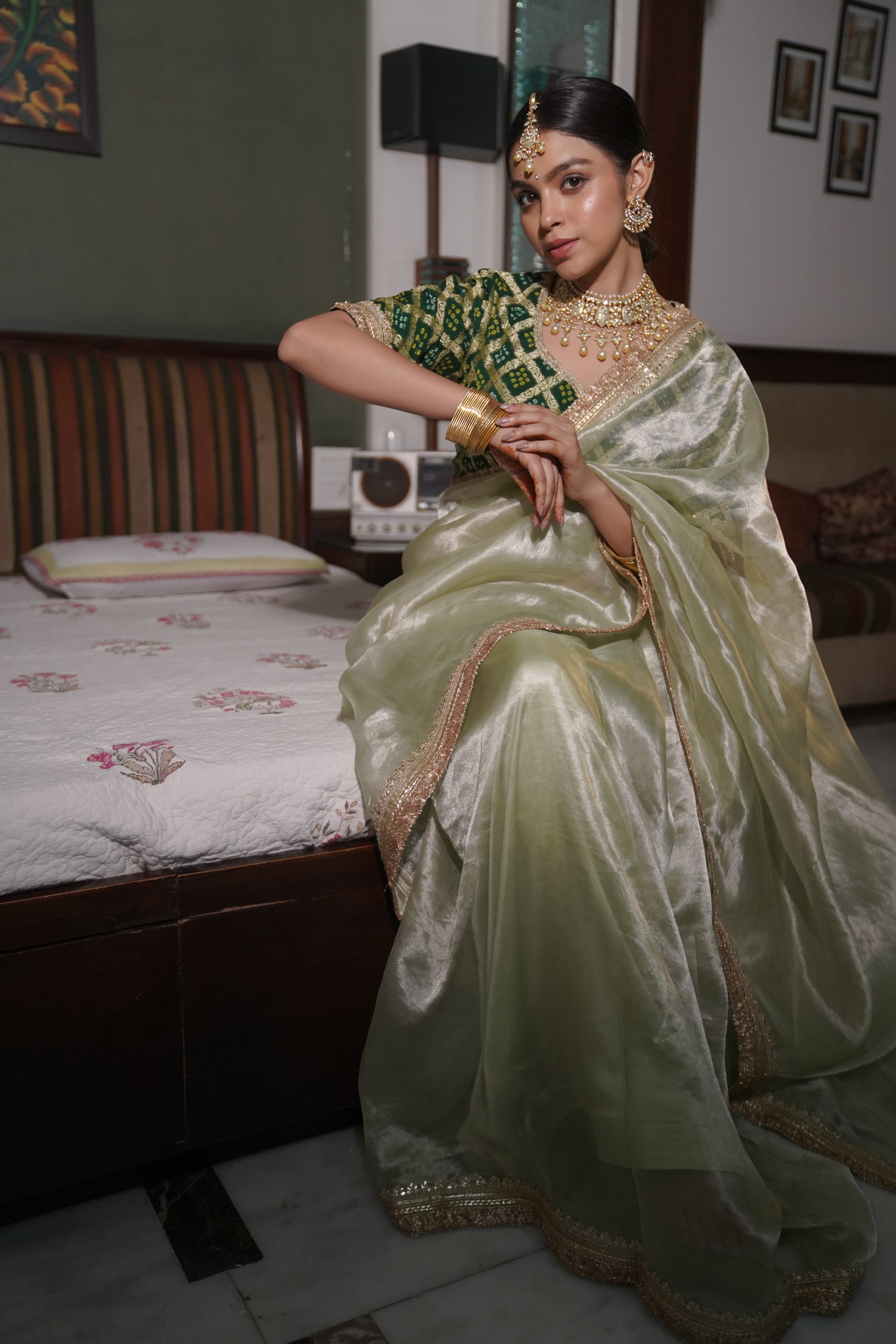 Banno Bandhani Saree