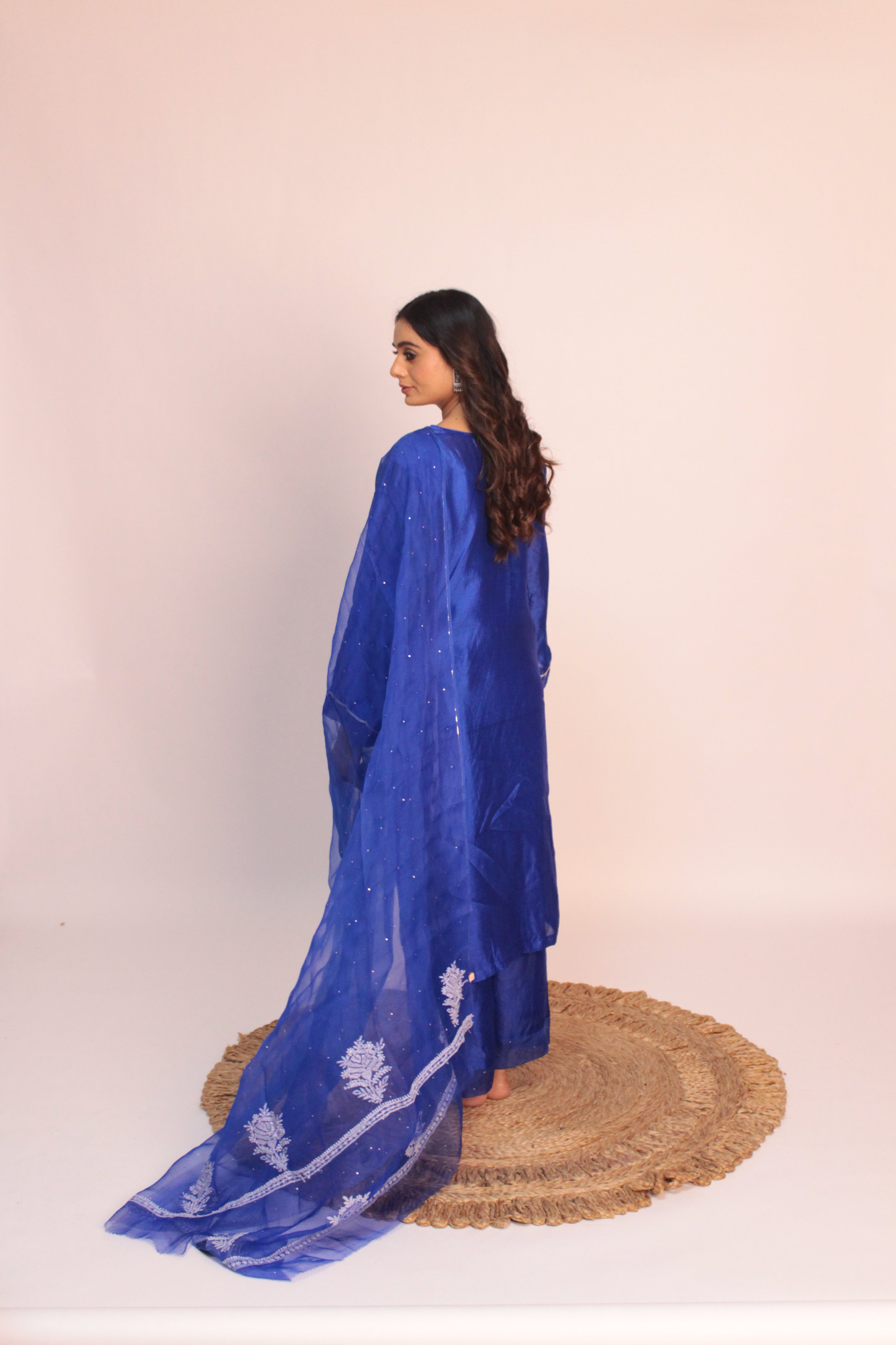 Chanderi Summer Silk Suit Set