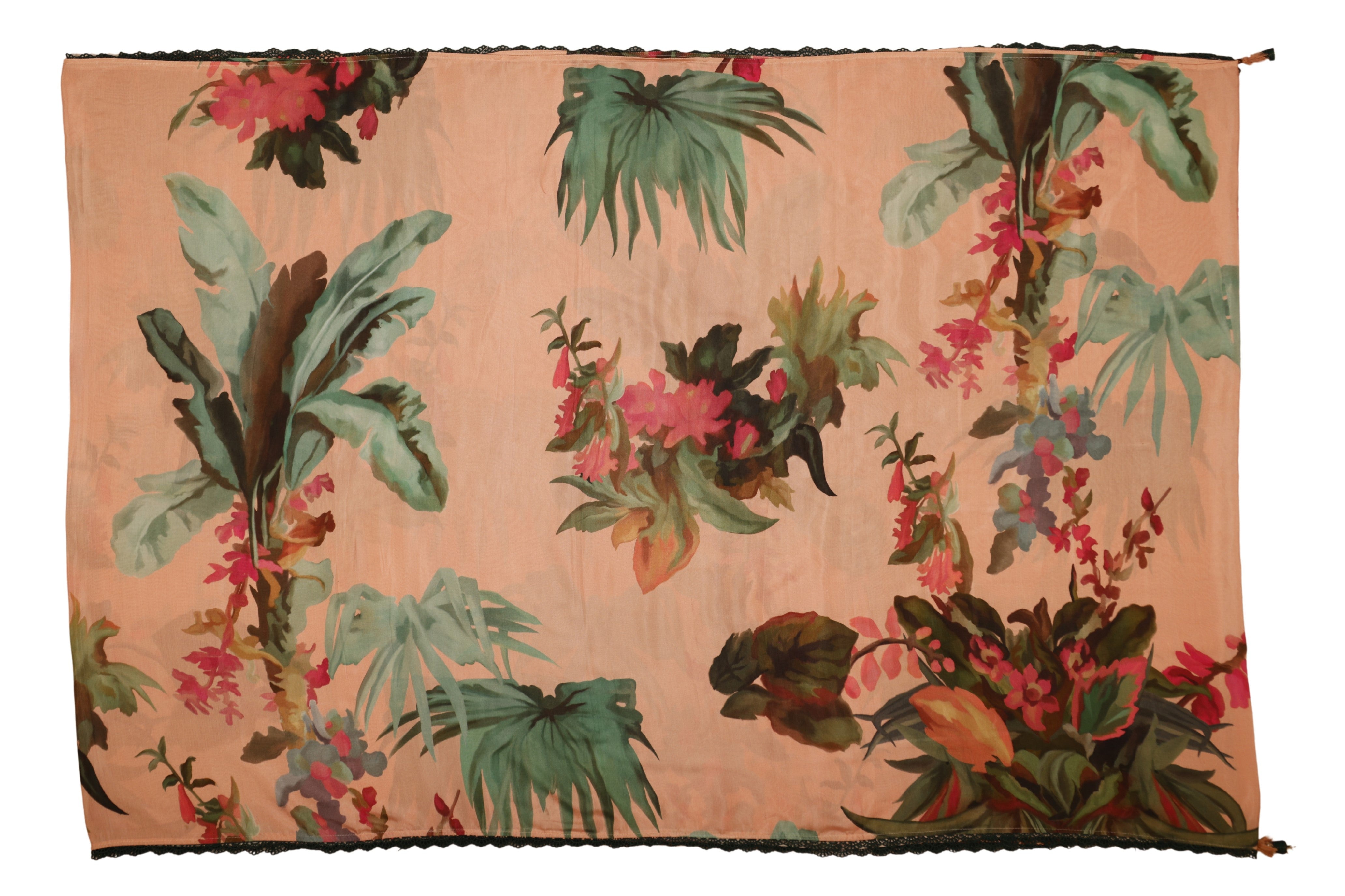 Muslin Saree - Peach